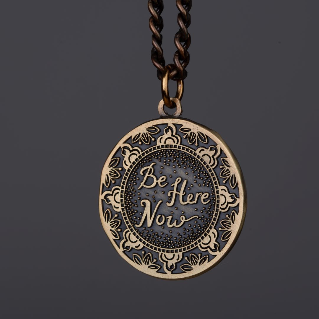 Be Here Now Medallion Necklace