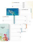 Be Here Now 2024 Weekly Planner 12-Month With Pocket - Weekly Layouts