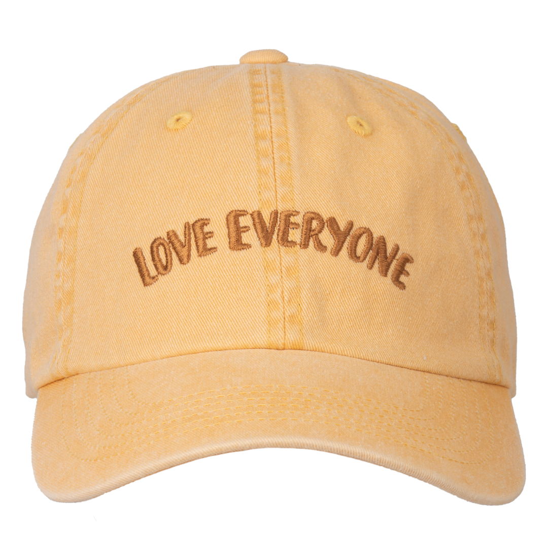Love Everyone Cap (Unisex) Apricot Front