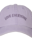Love Everyone Cap (Unisex) Lavender Front