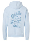 Be Here Now Network Portrait Hoodie (Unisex)