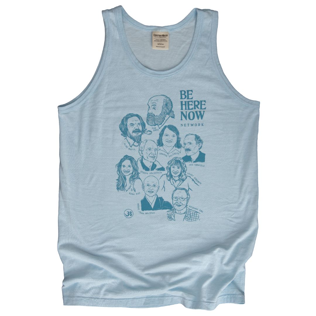 Be Here Now Network Portrait Tank Top (Unisex)