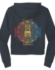 Rainbow Be Here Now Book Cover Hoodie (Women's)