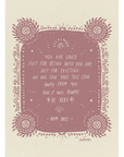 You Are Loved | Inspirational Greeting Card