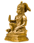 Kneeling Blessing Hanuman Murti - Large