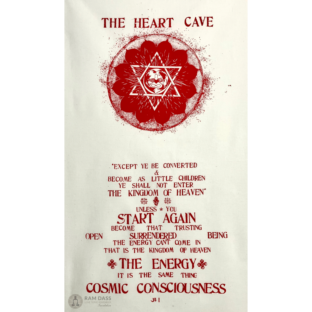 Be Here Now: The Heart Cave Flag