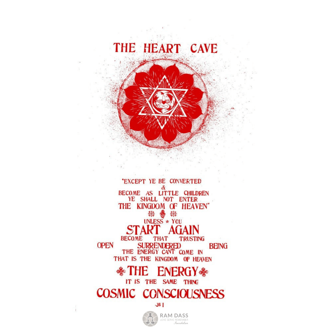 Be Here Now: The Heart Cave Flag