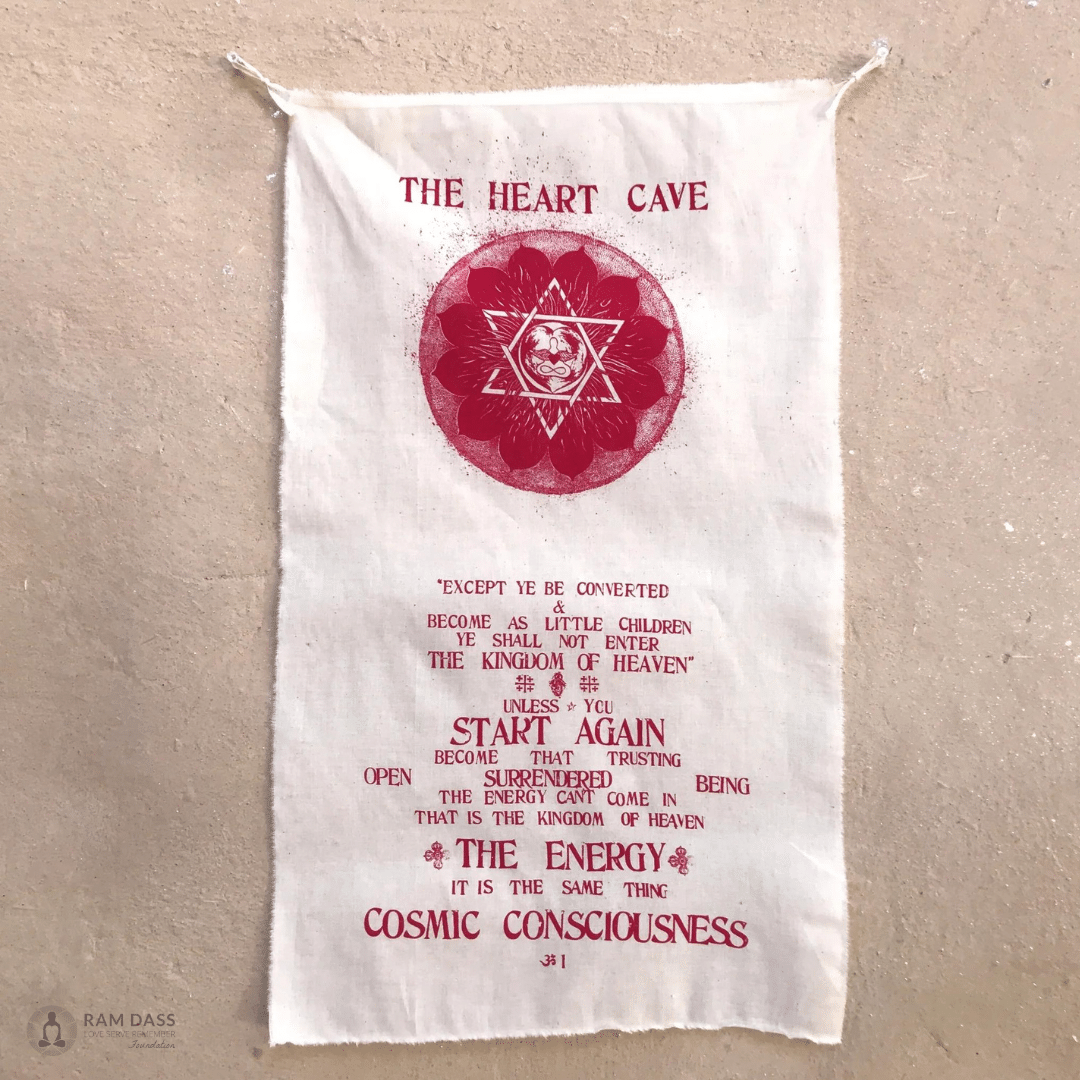 Be Here Now: The Heart Cave Flag