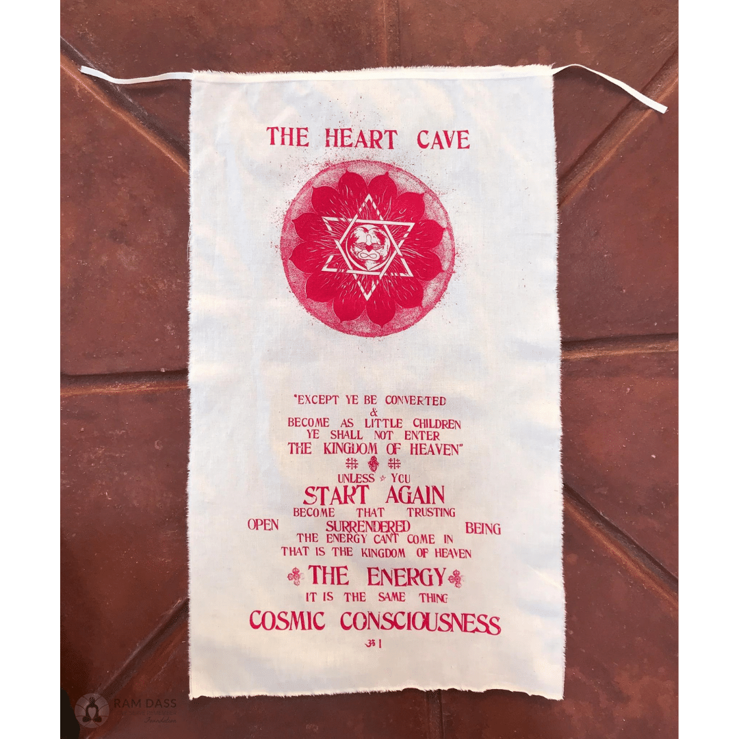 Be Here Now: The Heart Cave Flag