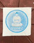 Blue Buddha Prayer Flag