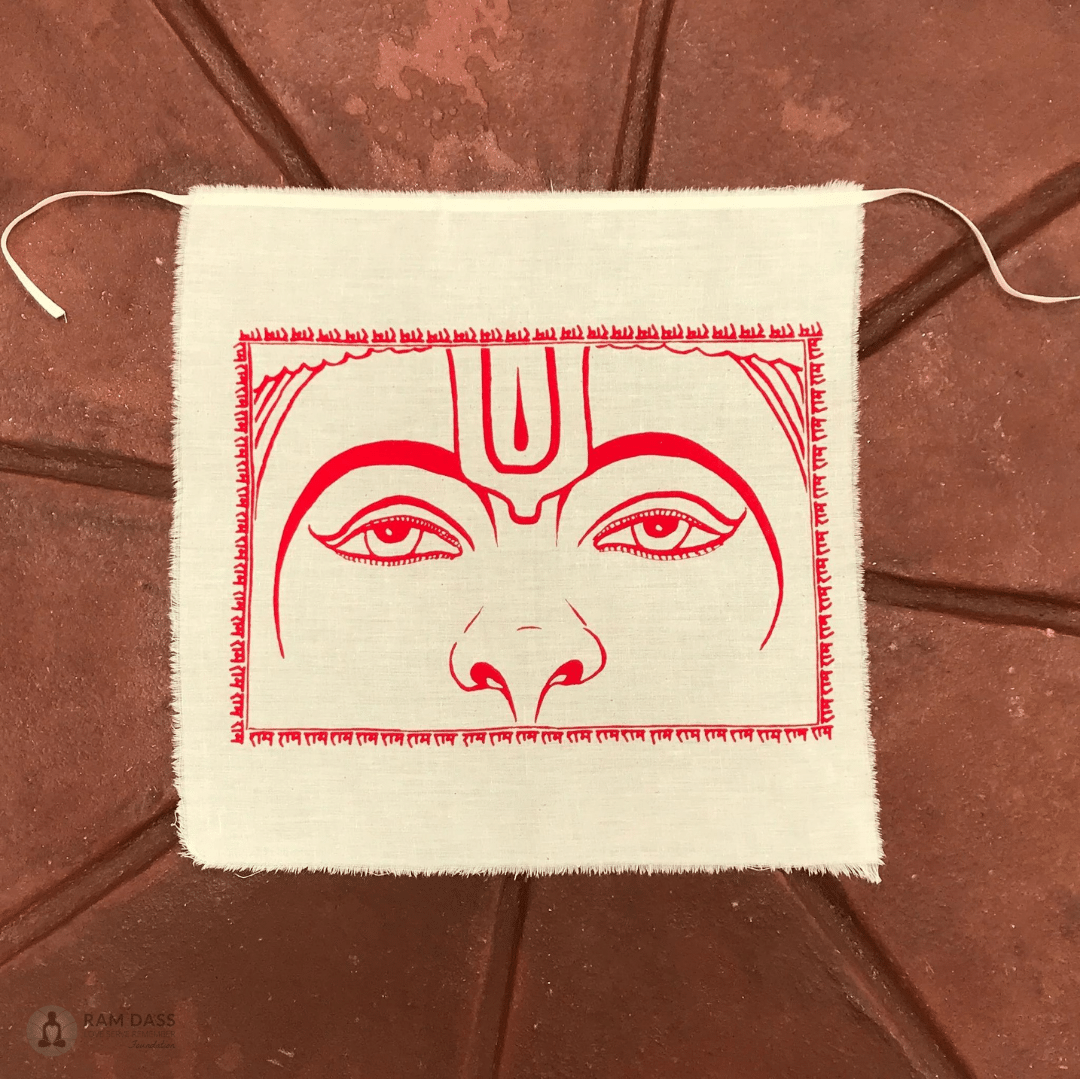 Hanuman Eyes Prayer Flag