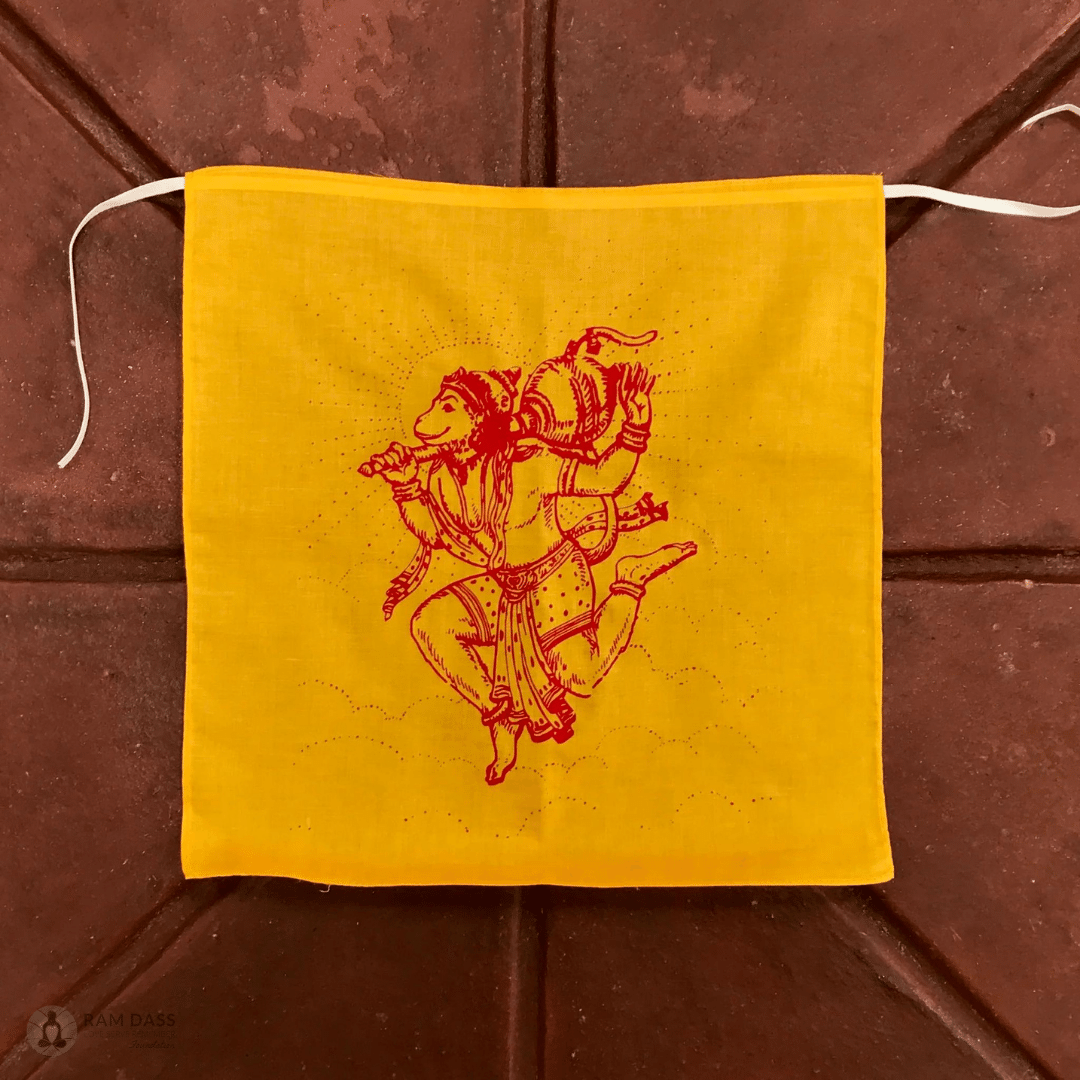 Happy Hanuman Prayer Flag