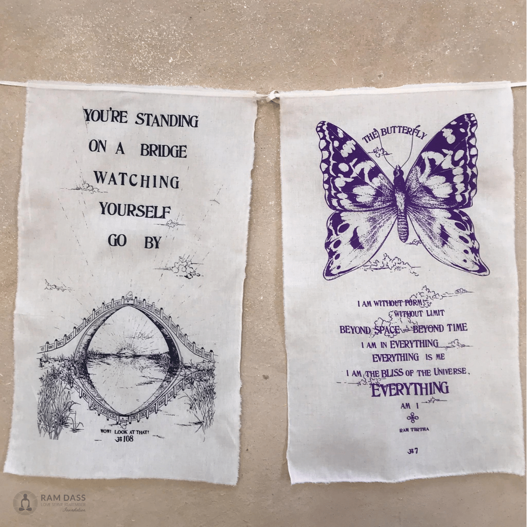 Be Here Now Prayer Flags