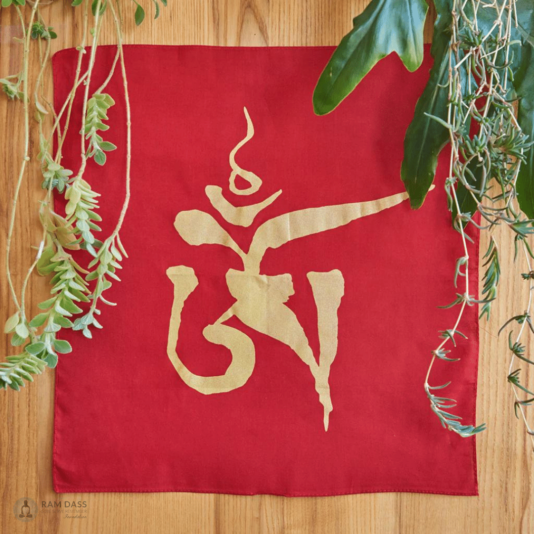 Tibetan Om Prayer Flag