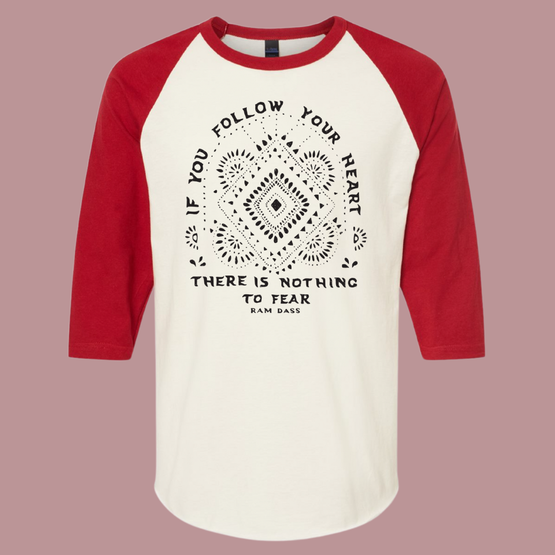 Follow Your Heart Raglan (Unisex)