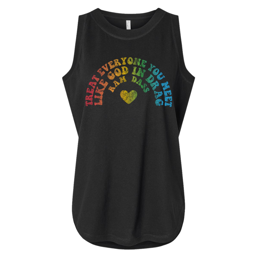 God in Drag Relaxed Cotton Tank (Women's)