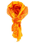 ॐ Krishna Cotton Prayer Shawl