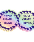 Be Here Now Holographic Sticker Pack