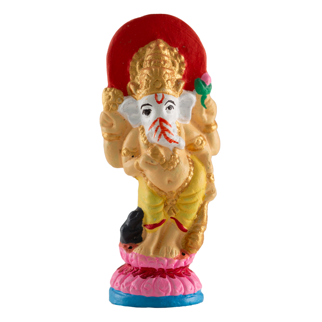 Mini Ganesha Statue (Ceramic)