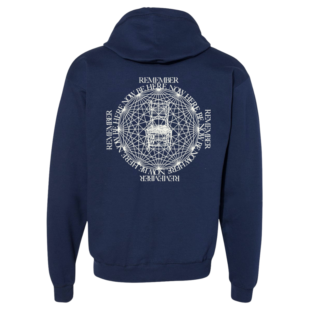 Be Here Now Book Cover Hoodie Unisex