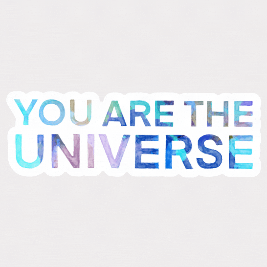 You are the Universe Sticker Pack