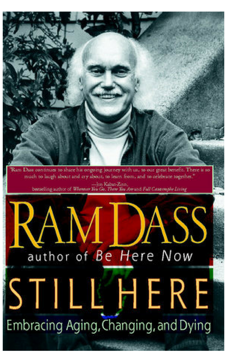 Smiling RamDass in a Spiritual journey Sticker for Sale by