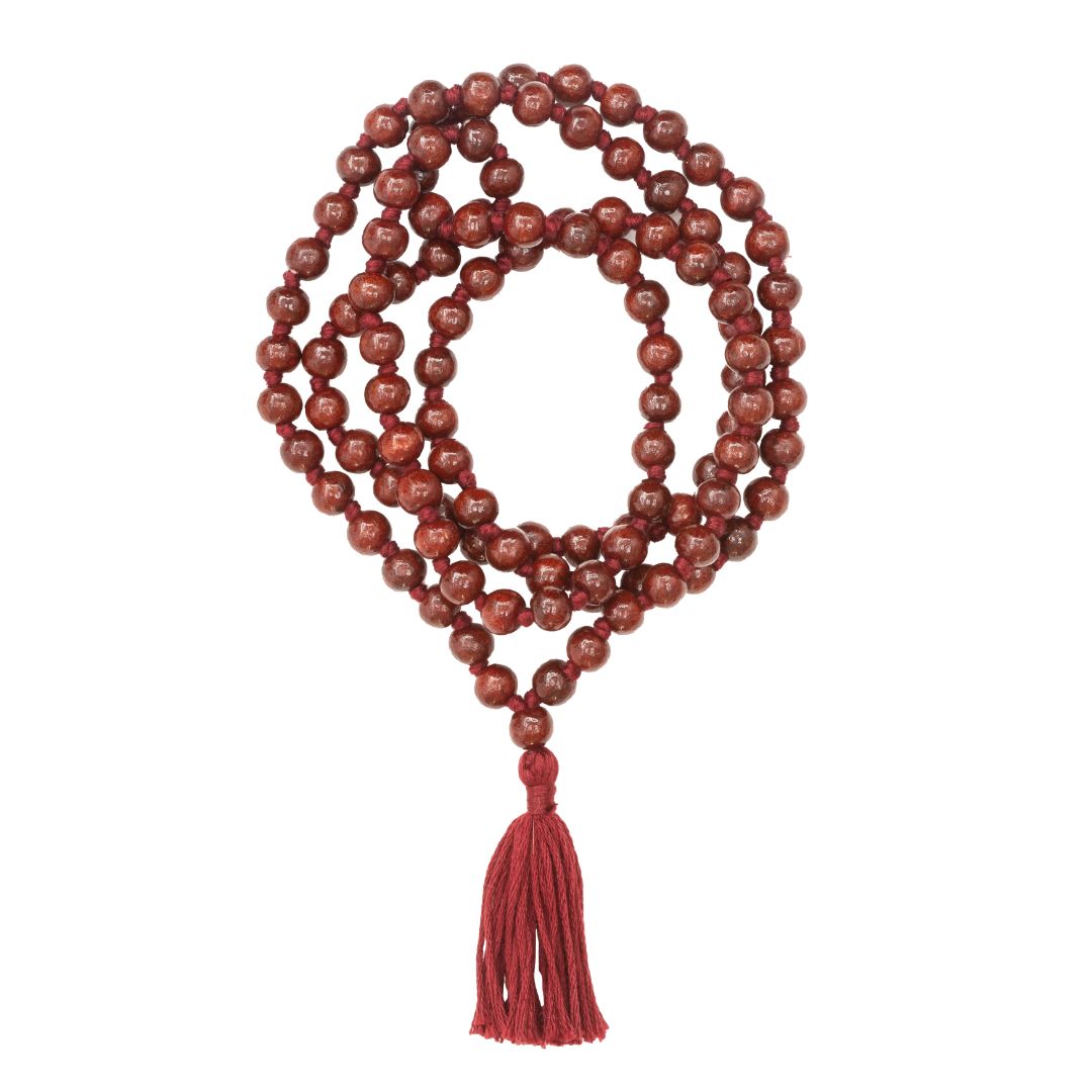 Rosewood Mala (108 Beads + 1 Bindu)