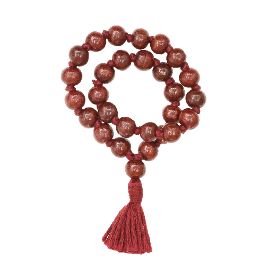 Rosewood Mala (27 Beads + 1 Bindu)