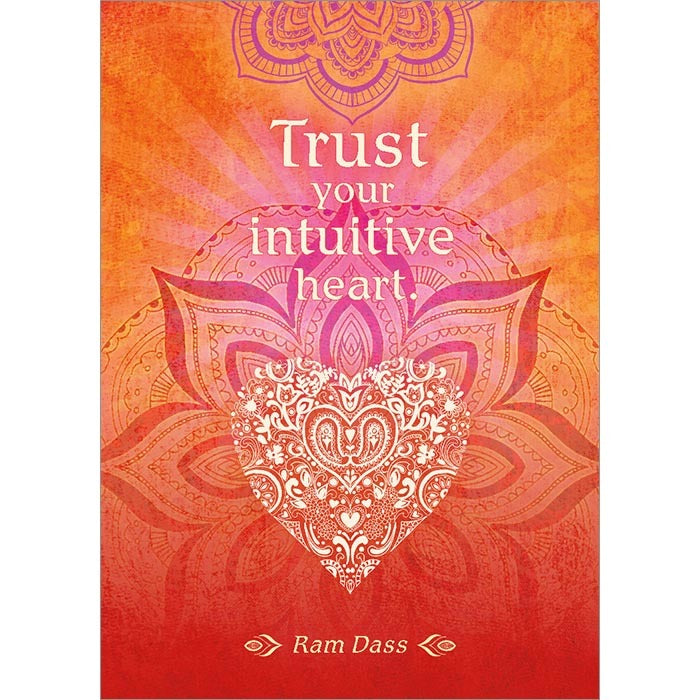 Intuitive Heart Inspirational Greeting Card (6 Pack)