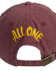 Sub Ek (All One) Baseball Cap (Unisex) - Maroon