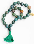 Bloodstone Mala (27 Beads + 1 Bindu)