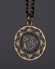 Be Here Now Medallion Necklace