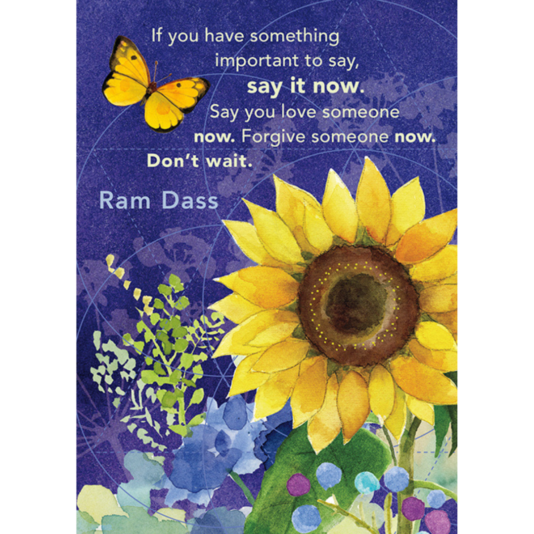 Say it Now. | Encouragement Greeting Card