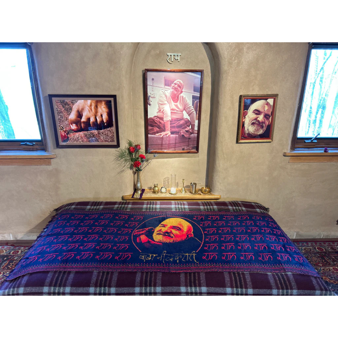 Maharaj-ji Ram Ram Warm Shawl