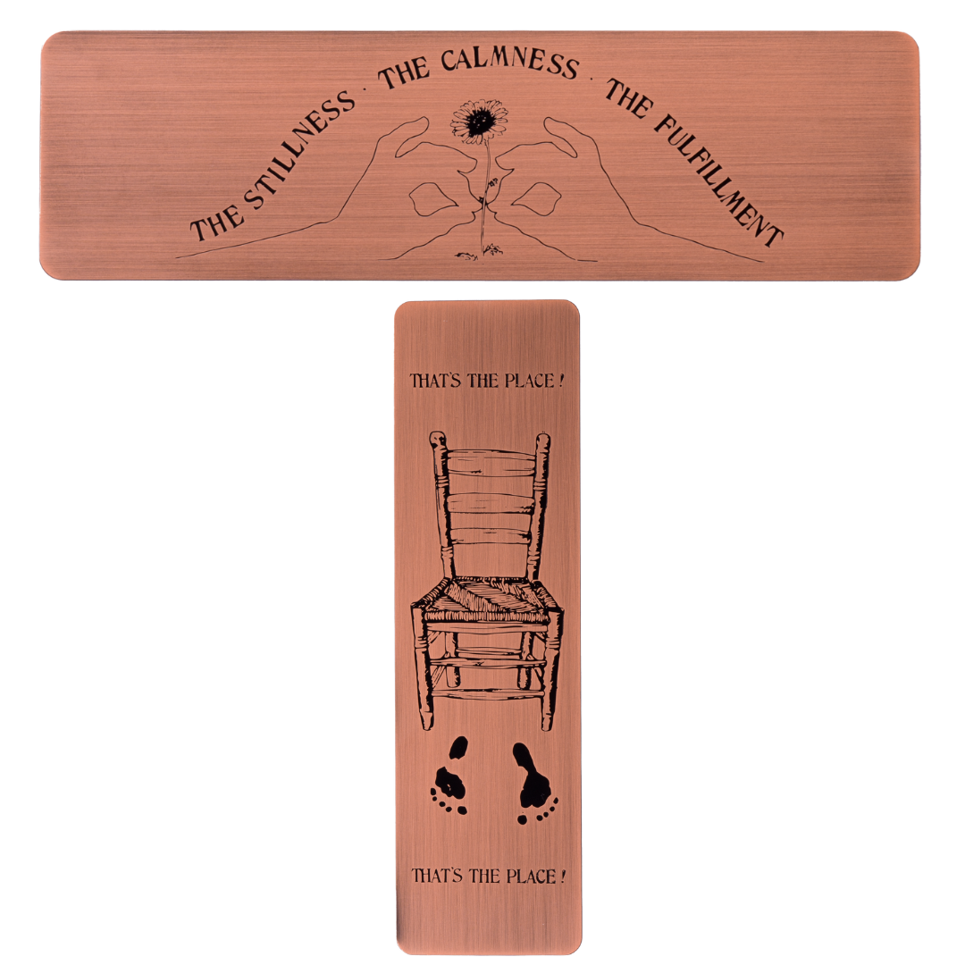 That's The Place Copper Bookmark