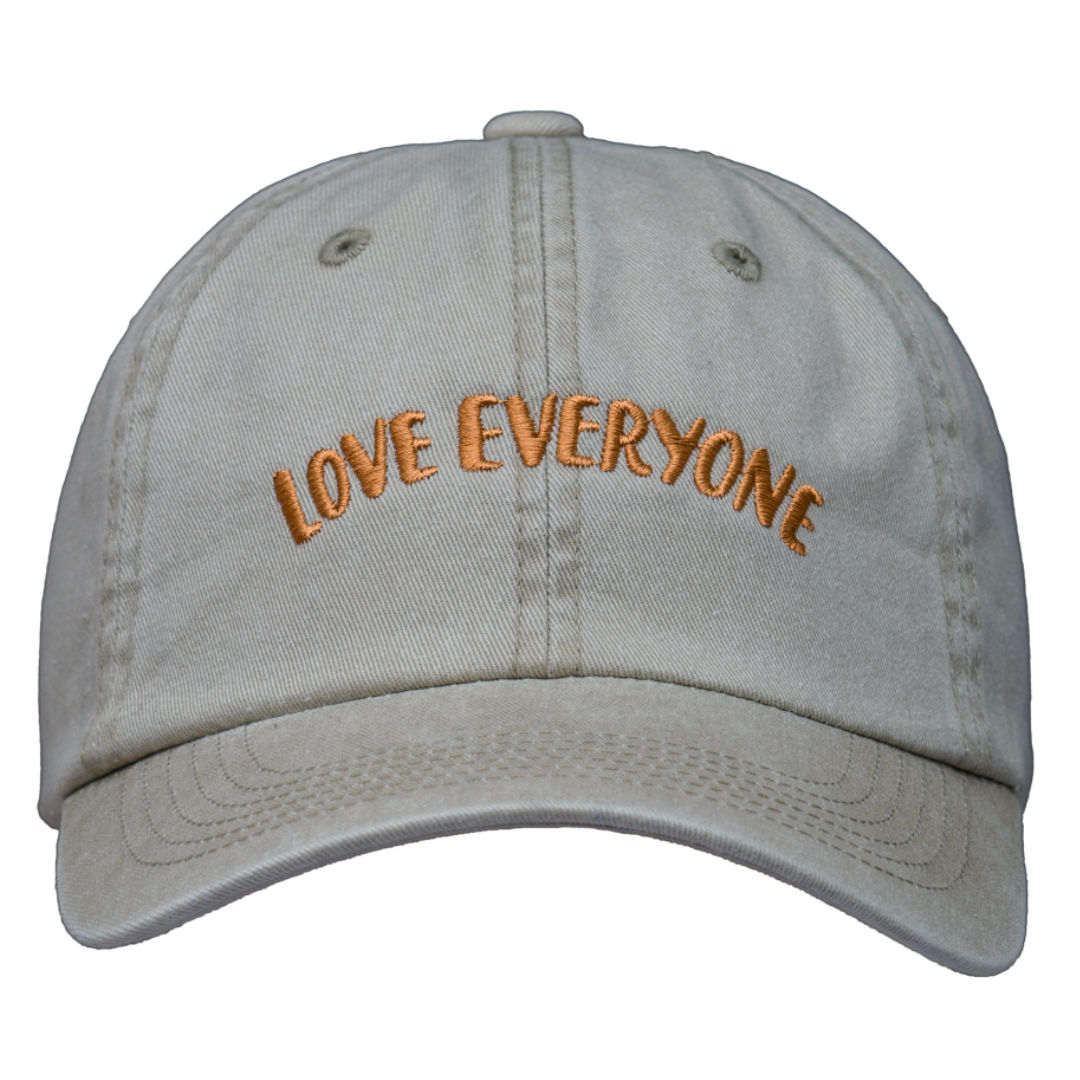 Love Everyone Organic Cotton Cap (Unisex)