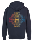 Rainbow Be Here Now Book Cover Hoodie (Unisex)