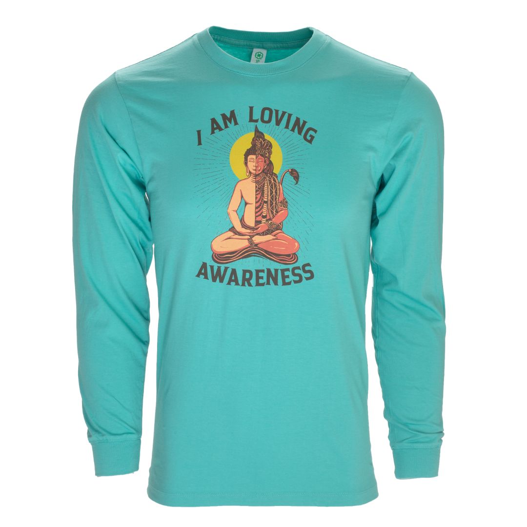 Buddha Hanuman Longsleeve Tee (Unisex)