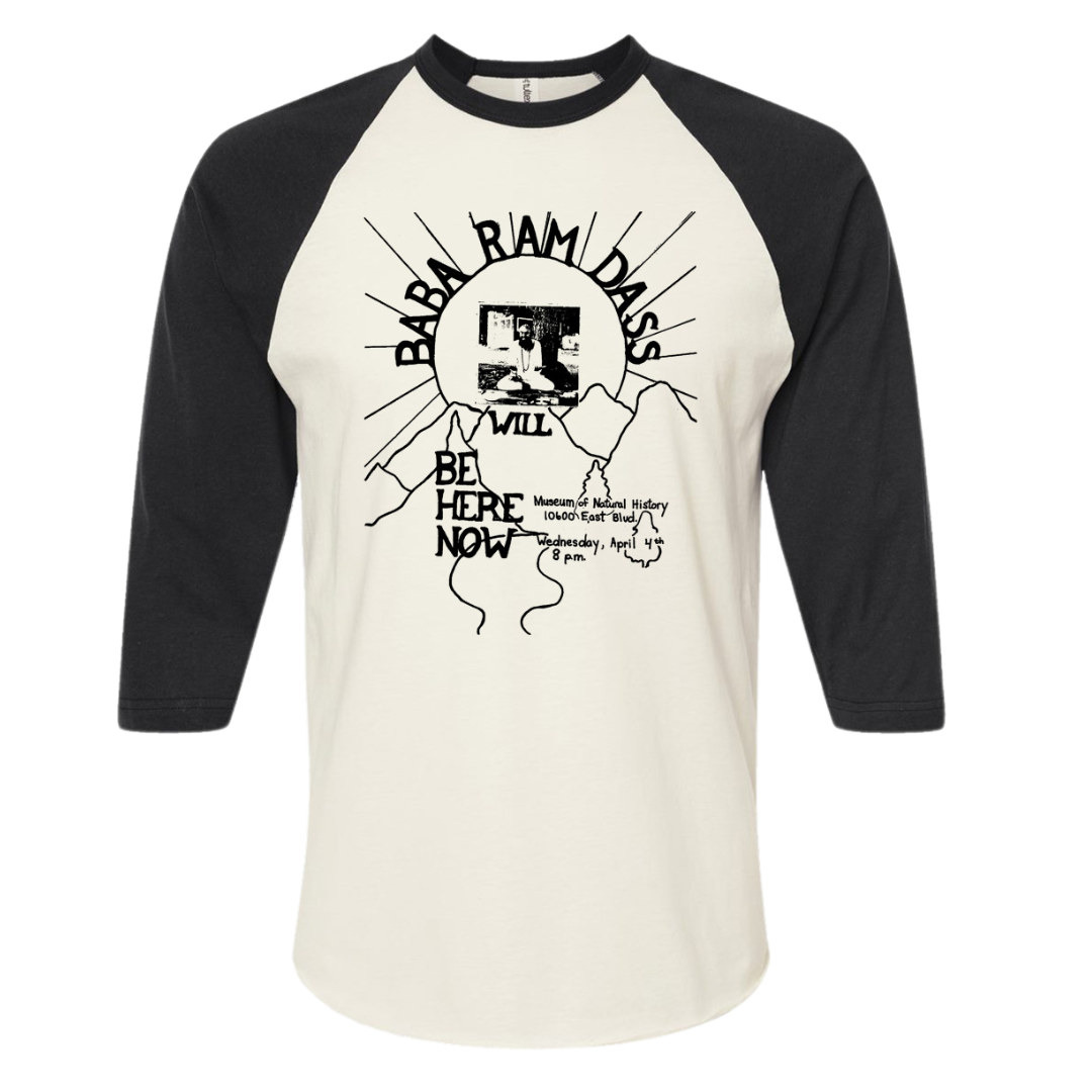 Baba Ram Dass Vintage Raglan (Unisex)