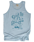Be Here Now Network Portrait Tank Top (Unisex)