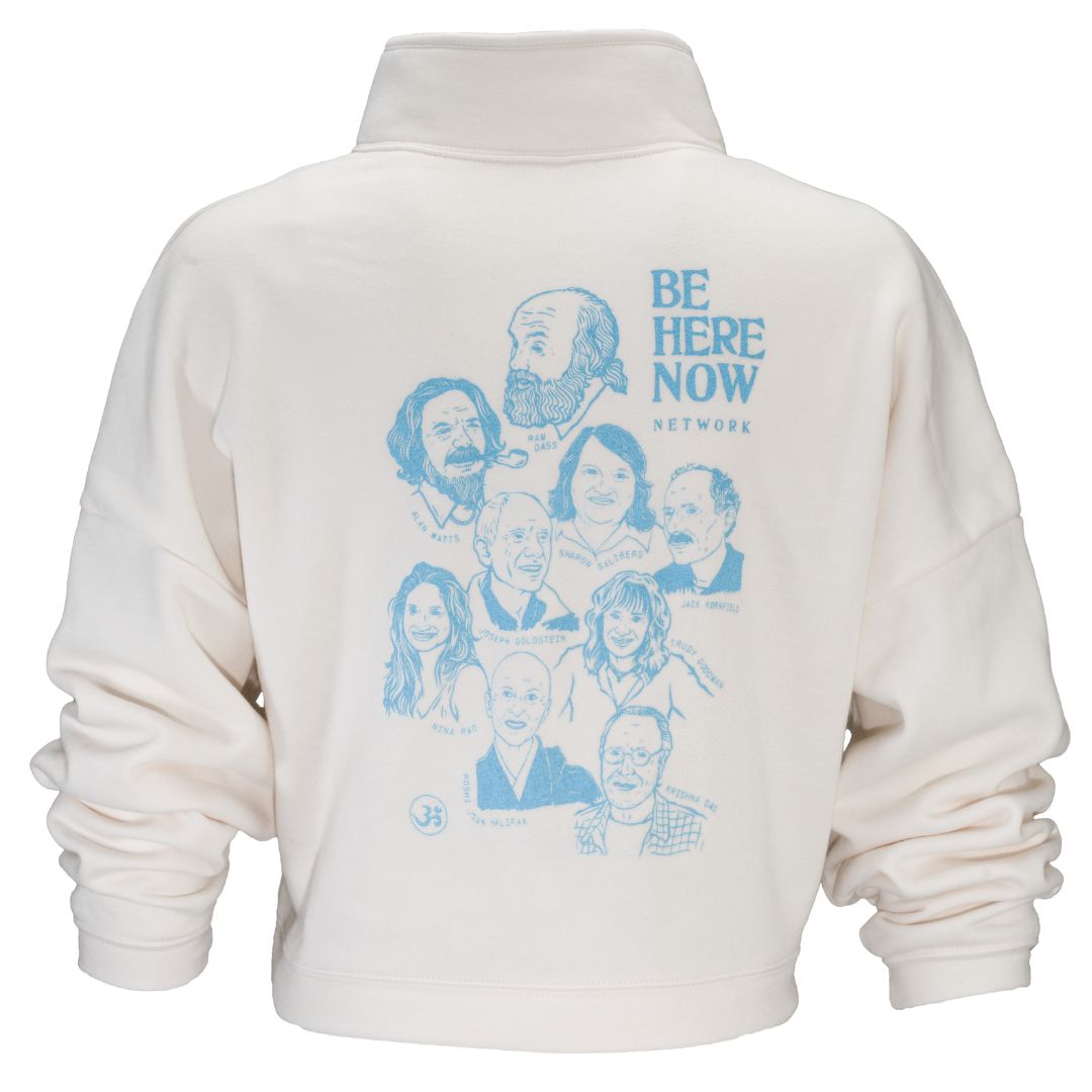 Be Here Now Network Portrait Pullover Sweatshirt (Women's)