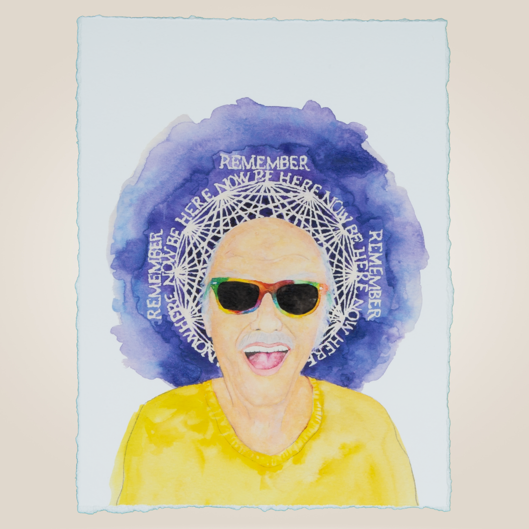 You are the Universe Ram Dass 8 x 6 Puja Print