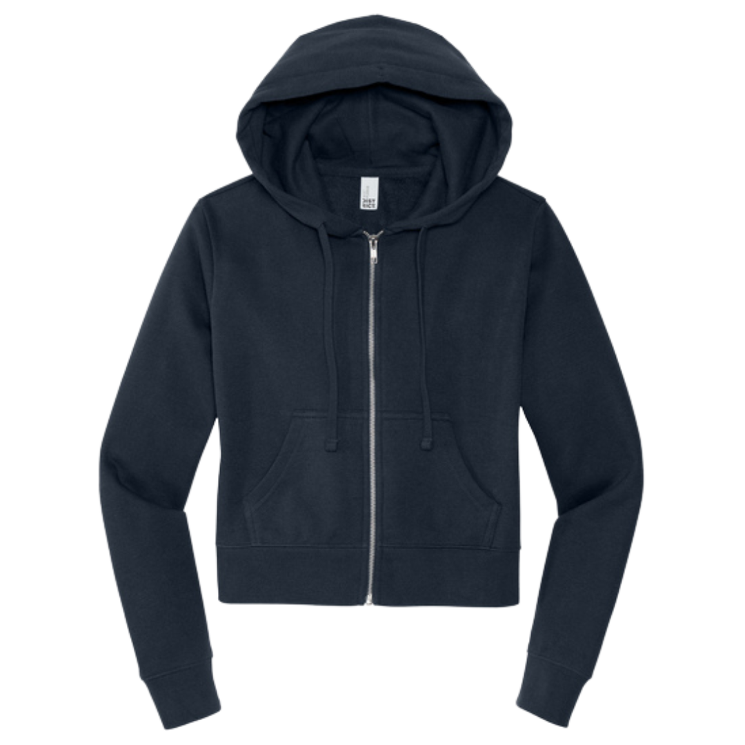 Rainbow Be Here Now Book Cover Hoodie (Women's)