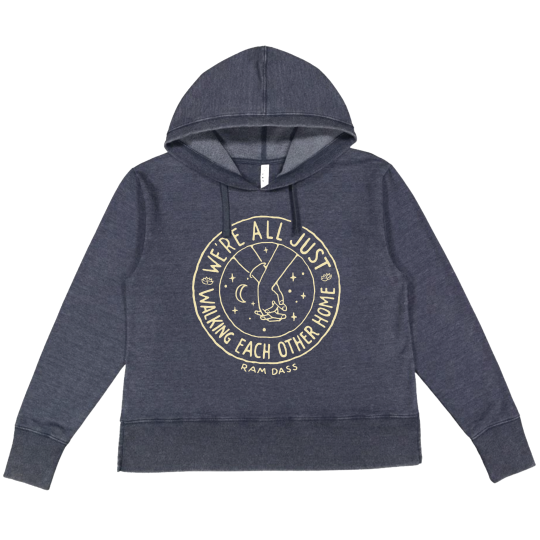Walking Each Other Home Vintage Wash Hoodie