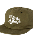 Love Serve Remember Brushed Cotton Cap