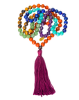 Chakra Gemstone Mala (108 beads + 1 bindu)