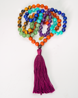 Chakra Gemstone Mala (108 beads + 1 bindu)