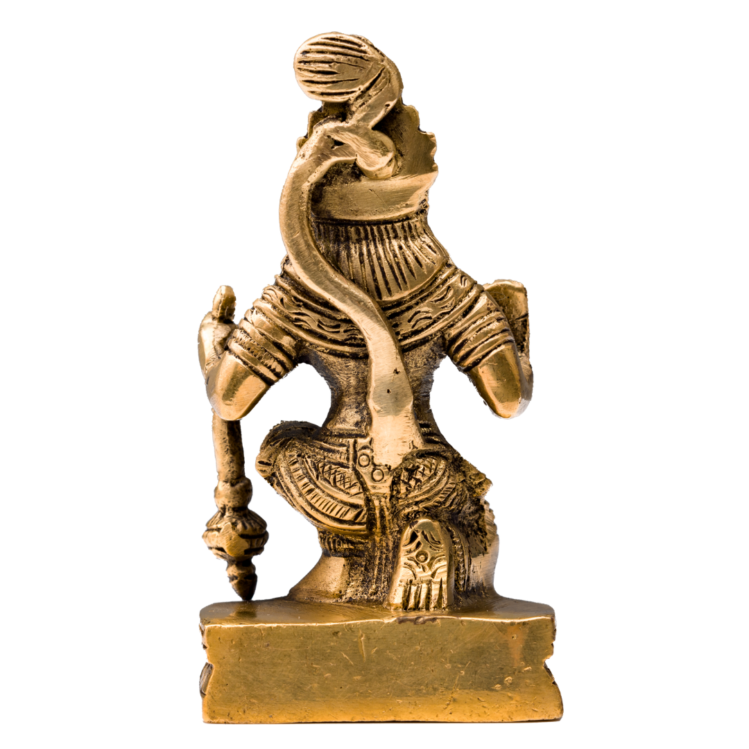 Kneeling Blessing Hanuman Murti - Small
