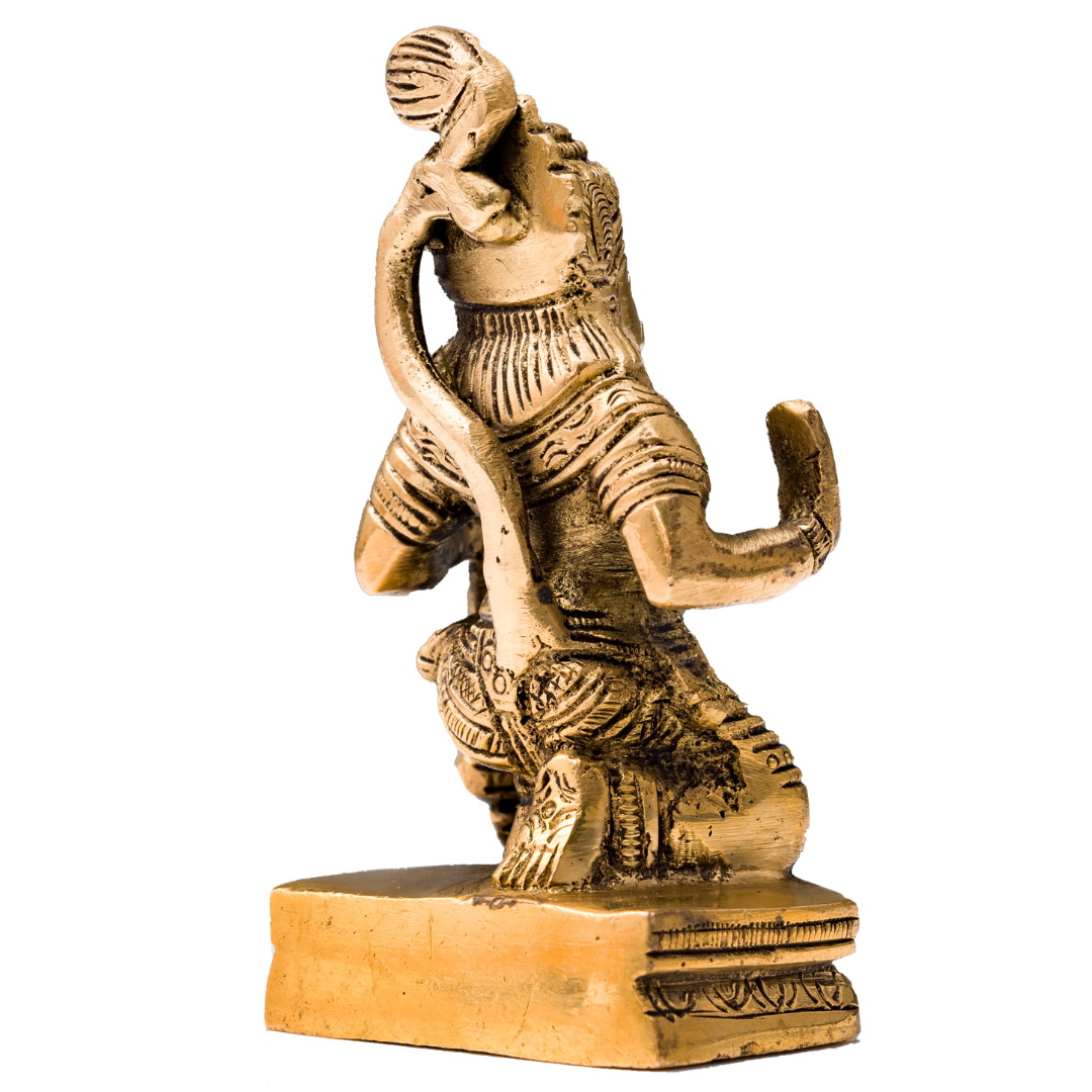 Kneeling Blessing Hanuman Murti - Small