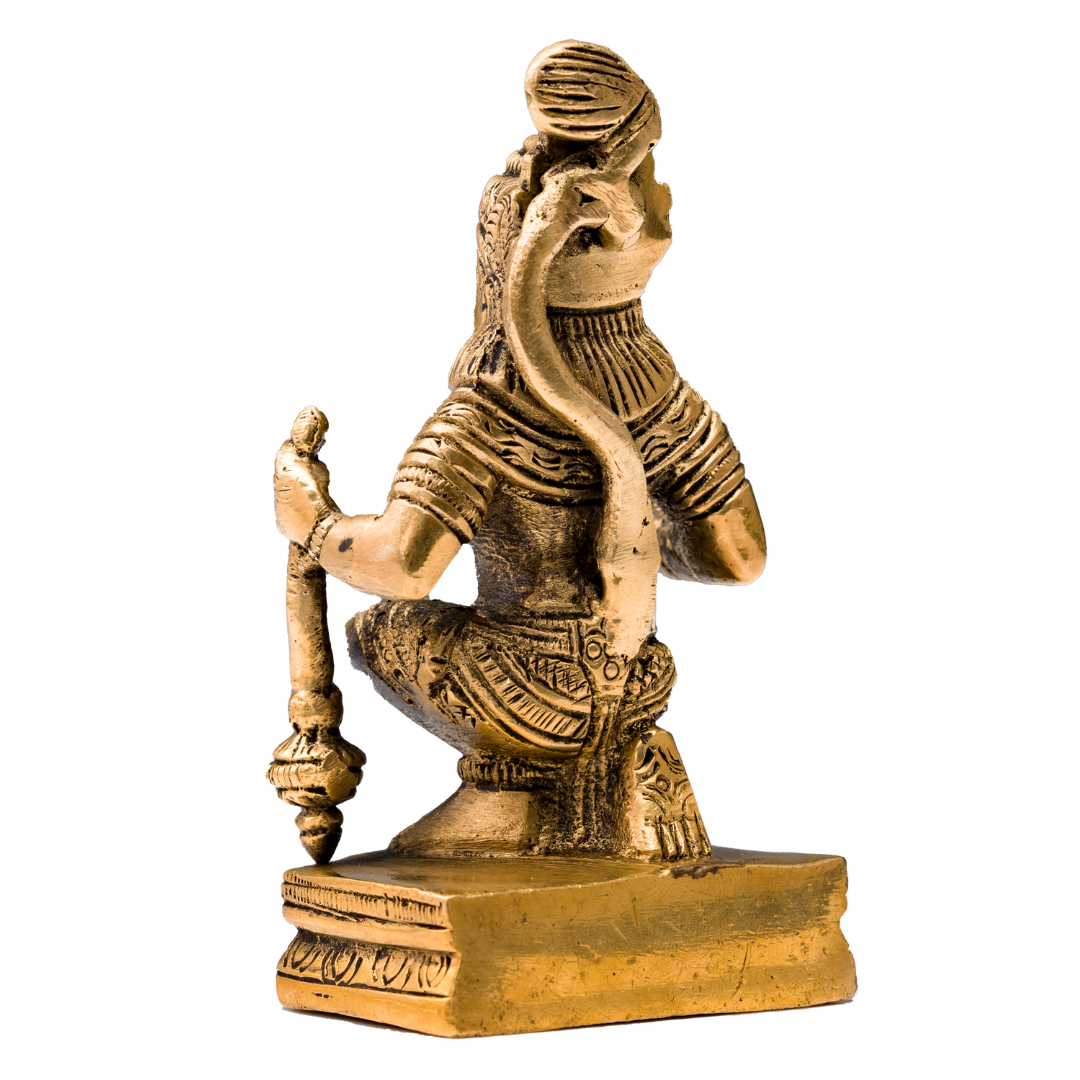 Kneeling Blessing Hanuman Murti - Small
